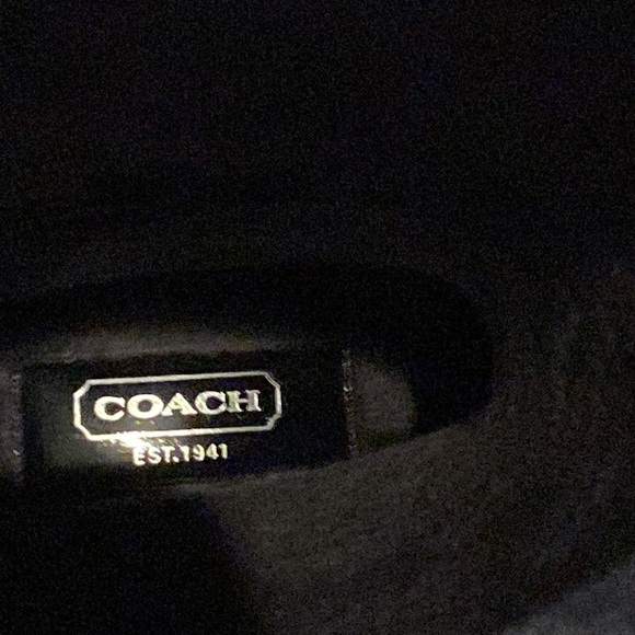 Coach Tristee Black Rain Boots Size 7M - Picture 6 of 15